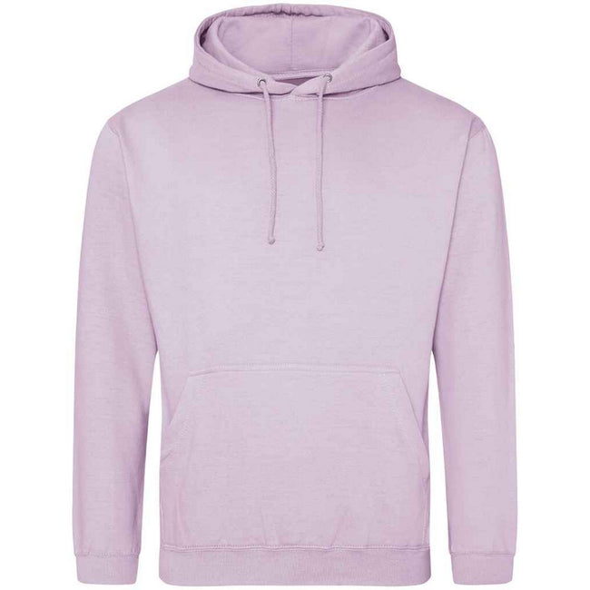 Lilac - Front - Awdis Unisex College Hooded Sweatshirt - Hoodie