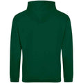 Rainforest Green - Back - Awdis Unisex College Hooded Sweatshirt - Hoodie