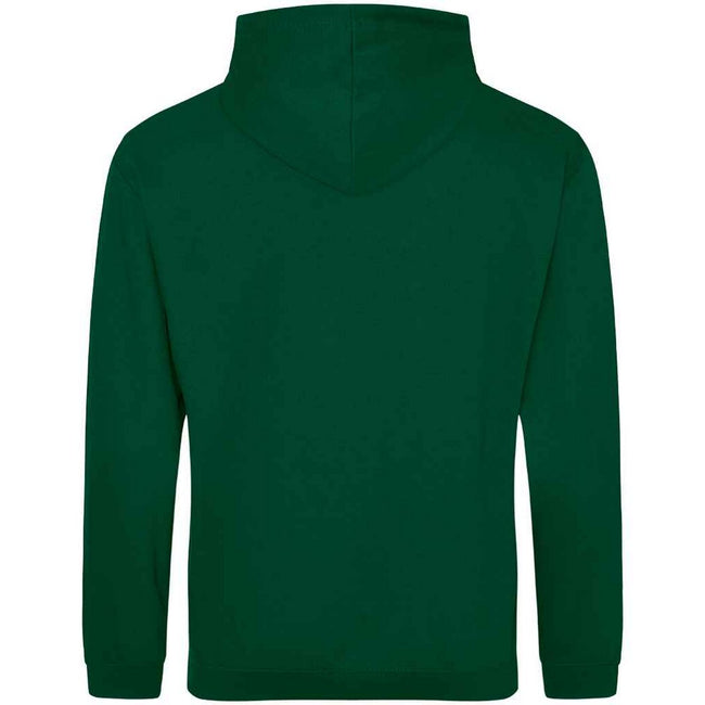 Rainforest Green - Back - Awdis Unisex College Hooded Sweatshirt - Hoodie