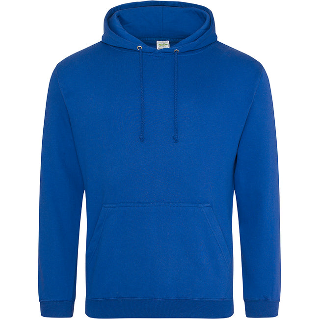 Royal Blue - Front - Awdis Unisex College Hooded Sweatshirt - Hoodie