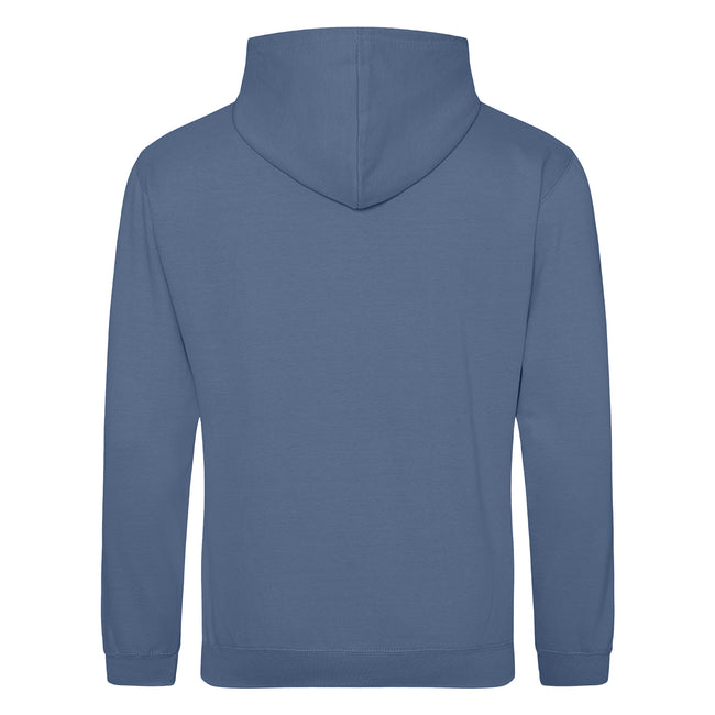 Airforce Blue - Back - Awdis Unisex College Hooded Sweatshirt - Hoodie