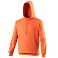 Burnt Orange - Front - Awdis Unisex College Hooded Sweatshirt - Hoodie