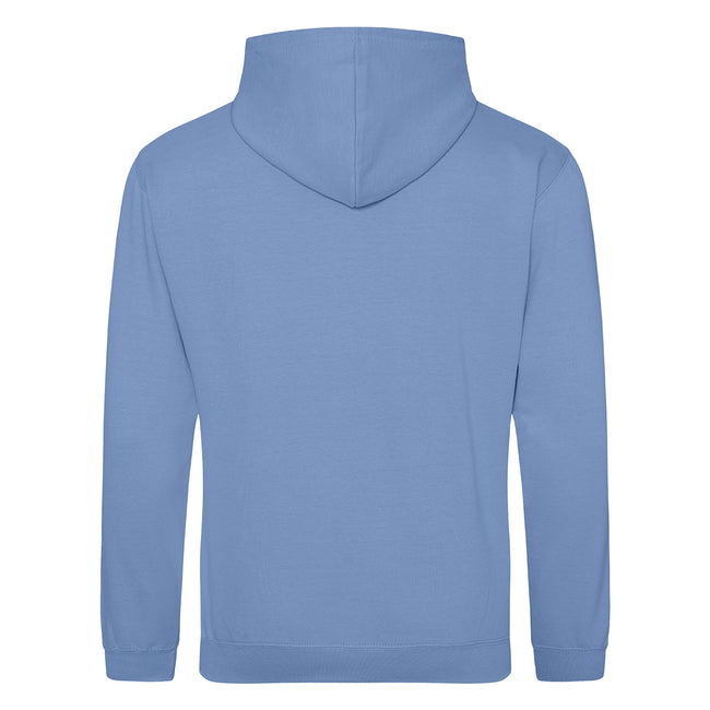 Cornflower Blue - Back - Awdis Unisex College Hooded Sweatshirt - Hoodie