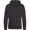 Black Smoke - Back - Awdis Unisex College Hooded Sweatshirt - Hoodie