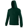 Forest Green - Front - Awdis Unisex College Hooded Sweatshirt - Hoodie