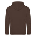 Hot Chocolate - Back - Awdis Unisex College Hooded Sweatshirt - Hoodie