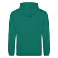 Jade - Back - Awdis Unisex College Hooded Sweatshirt - Hoodie