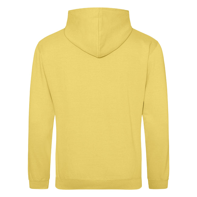 Sherbet Lemon - Back - Awdis Unisex College Hooded Sweatshirt - Hoodie