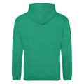 Spring Green - Back - Awdis Unisex College Hooded Sweatshirt - Hoodie