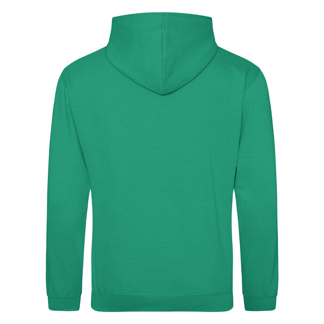 Spring Green - Back - Awdis Unisex College Hooded Sweatshirt - Hoodie