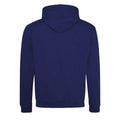 Oxford Navy- Hawaiian Blue - Back - Awdis Varsity Hooded Sweatshirt - Hoodie