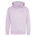 Lilac - Front - Awdis Kids Unisex Hooded Sweatshirt - Hoodie - Schoolwear