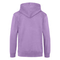 Digital Lavender - Back - Awdis Kids Unisex Hooded Sweatshirt - Hoodie - Schoolwear