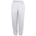 Heather Grey - Front - Awdis College Cuffed Sweatpants - Jogging Bottoms