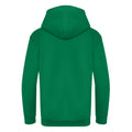 Kelly Green - Back - Awdis Kids Unisex Hooded Sweatshirt - Hoodie - Zoodie