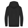 Jet Black - Back - Awdis Kids Unisex Hooded Sweatshirt - Hoodie - Zoodie