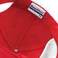 Bright Red - Back - Beechfield Unisex Plain Original 5 Panel Baseball Cap