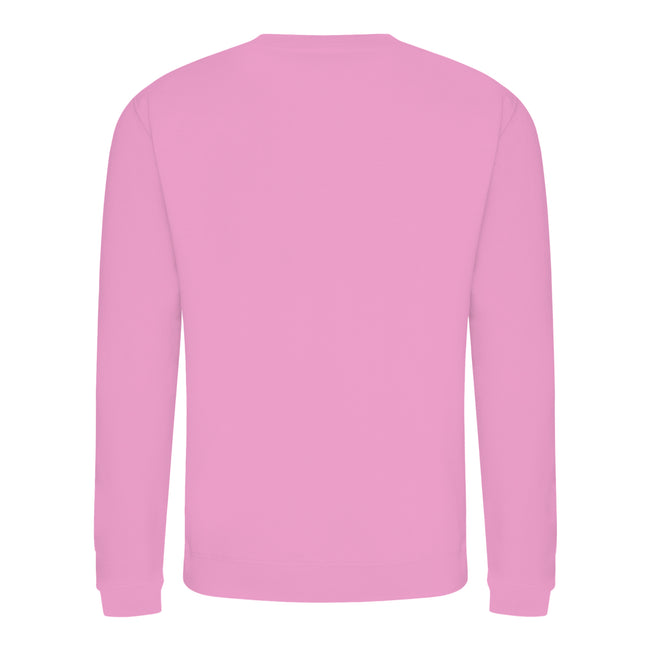 Lavender - Front - AWDis Just Hoods AWDis Unisex Crew Neck Plain Sweatshirt (280 GSM)