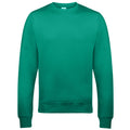 Lagoon - Front - AWDis Just Hoods AWDis Unisex Crew Neck Plain Sweatshirt (280 GSM)