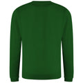 Bottle Green - Side - AWDis Just Hoods AWDis Unisex Crew Neck Plain Sweatshirt (280 GSM)