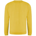 Sun Yellow - Side - AWDis Just Hoods AWDis Unisex Crew Neck Plain Sweatshirt (280 GSM)