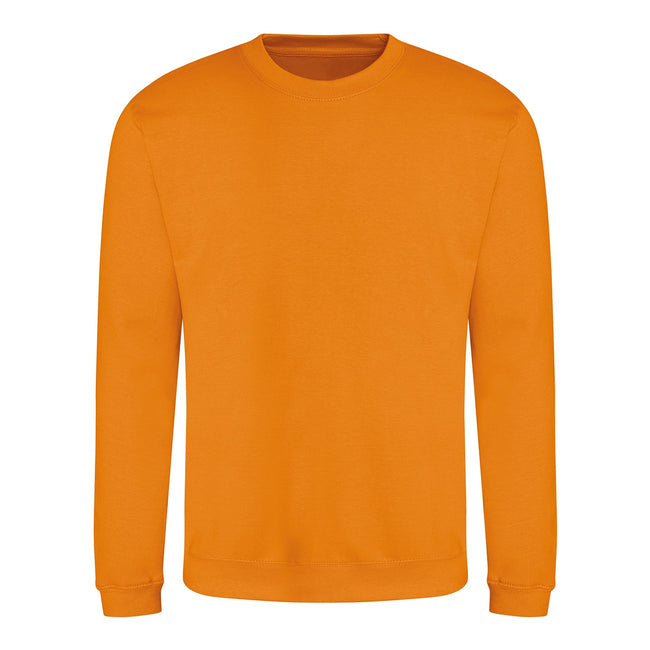 Oxford Navy - Back - AWDis Just Hoods AWDis Unisex Crew Neck Plain Sweatshirt (280 GSM)