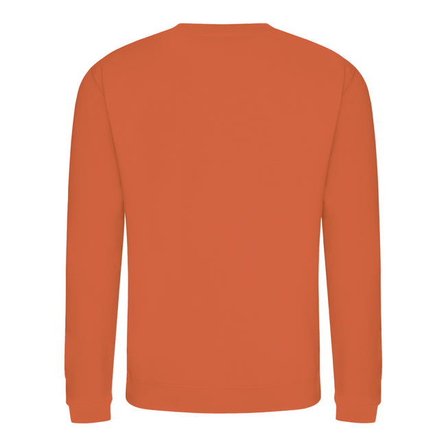 Ginger Biscuit - Front - AWDis Just Hoods AWDis Unisex Crew Neck Plain Sweatshirt (280 GSM)