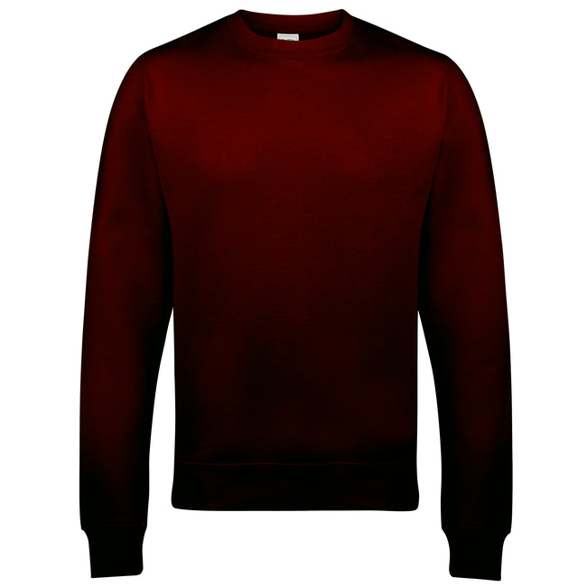 Vanilla - Back - AWDis Just Hoods AWDis Unisex Crew Neck Plain Sweatshirt (280 GSM)