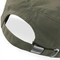 Olive Green - Side - Beechfield Army Cap - Headwear