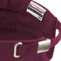 Burgundy - Lifestyle - Beechfield Army Cap - Headwear