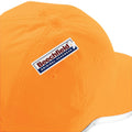 Fluorescent Orange - Lifestyle - Beechfield Enhanced-viz - Hi Vis Baseball Cap - Headwear