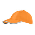 Fluorescent Orange - Front - Beechfield Enhanced-viz - Hi Vis Baseball Cap - Headwear