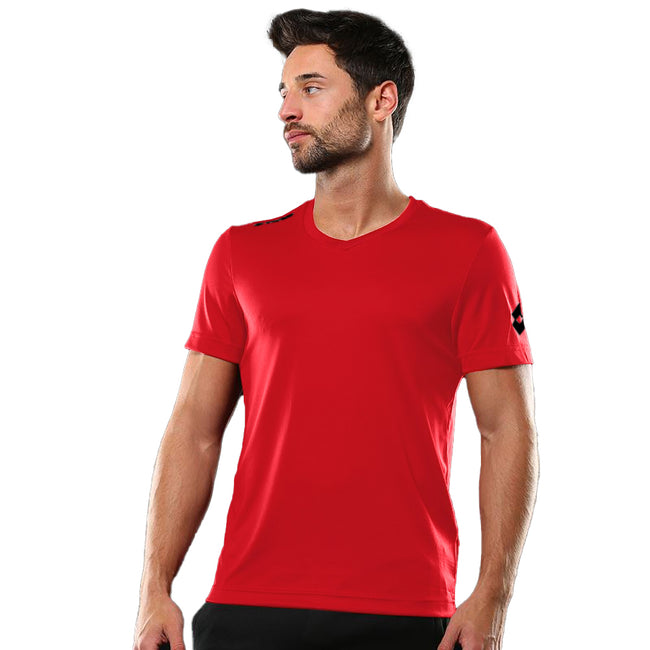 Flame - Side - Lotto Football Jersey Team Evo Sports V Neck Shirt