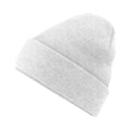 Cloud Grey - Back - Beechfield Soft Feel Knitted Winter Hat