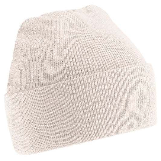 Sand - Front - Beechfield Soft Feel Knitted Winter Hat