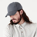 Graphite Grey - Lifestyle - Beechfield Unisex Pro-Style Heavy Brushed Cotton Baseball Cap - Headwear