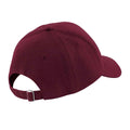 Olive Green - Front - Beechfield Unisex Pro-Style Heavy Brushed Cotton Baseball Cap - Headwear