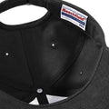 Black - Pack Shot - Beechfield Unisex Pro-Style Heavy Brushed Cotton Baseball Cap - Headwear