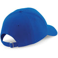 Bright Royal - Side - Beechfield Unisex Pro-Style Heavy Brushed Cotton Baseball Cap - Headwear
