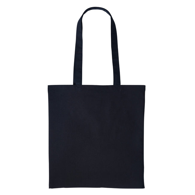 Black - Front - Nutshell Plain Strong Shoulder Shopper Bag