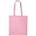 Light Pink - Front - Nutshell Plain Strong Shoulder Shopper Bag