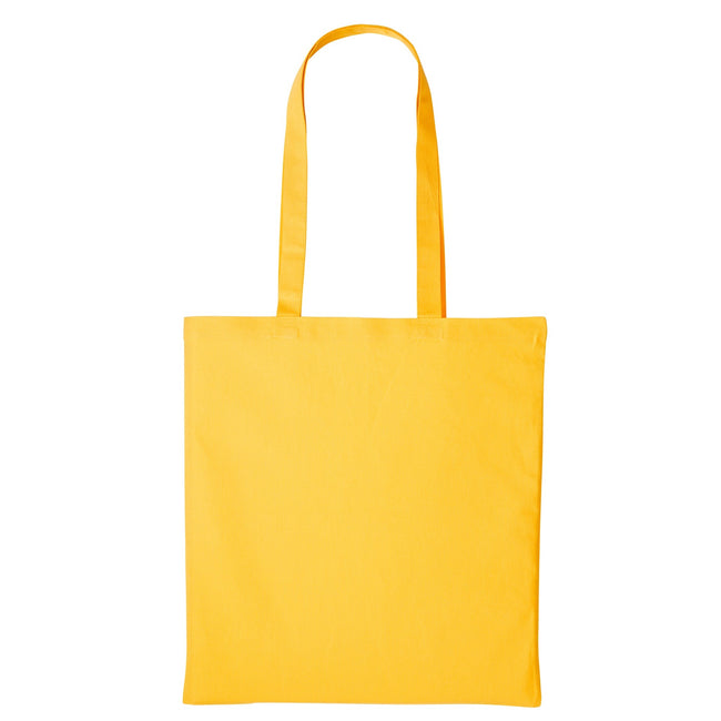 Gold - Front - Nutshell Plain Strong Shoulder Shopper Bag