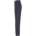Black Heather - Side - Premier Iris Ladies-Womens Straight Leg Formal Trouser - Workwear
