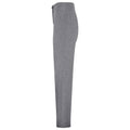 Grey Heather - Side - Premier Iris Ladies-Womens Straight Leg Formal Trouser - Workwear