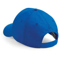 Bright Royal - Back - Beechfield Plain Unisex Junior Original 5 Panel Baseball Cap