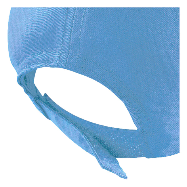 Sky - Side - Beechfield Plain Unisex Junior Original 5 Panel Baseball Cap