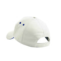 White-French Navy - Back - Beechfield Unisex Ultimate 5 Panel Contrast Baseball Cap With Sandwich Peak - Headwear