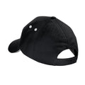 Black-Light Grey - Back - Beechfield Unisex Ultimate 5 Panel Contrast Baseball Cap With Sandwich Peak - Headwear
