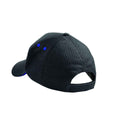 Black-Bright Royal - Back - Beechfield Unisex Ultimate 5 Panel Contrast Baseball Cap With Sandwich Peak - Headwear