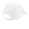White - Back - Beechfield Coolmax® Flow Mesh Baseball Cap - Headwear